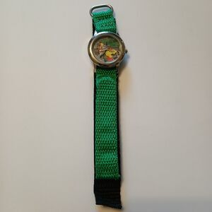 Disney Mickey Mouse Boys Stainless Steel Time Teacher Hour Minute Analog Watch